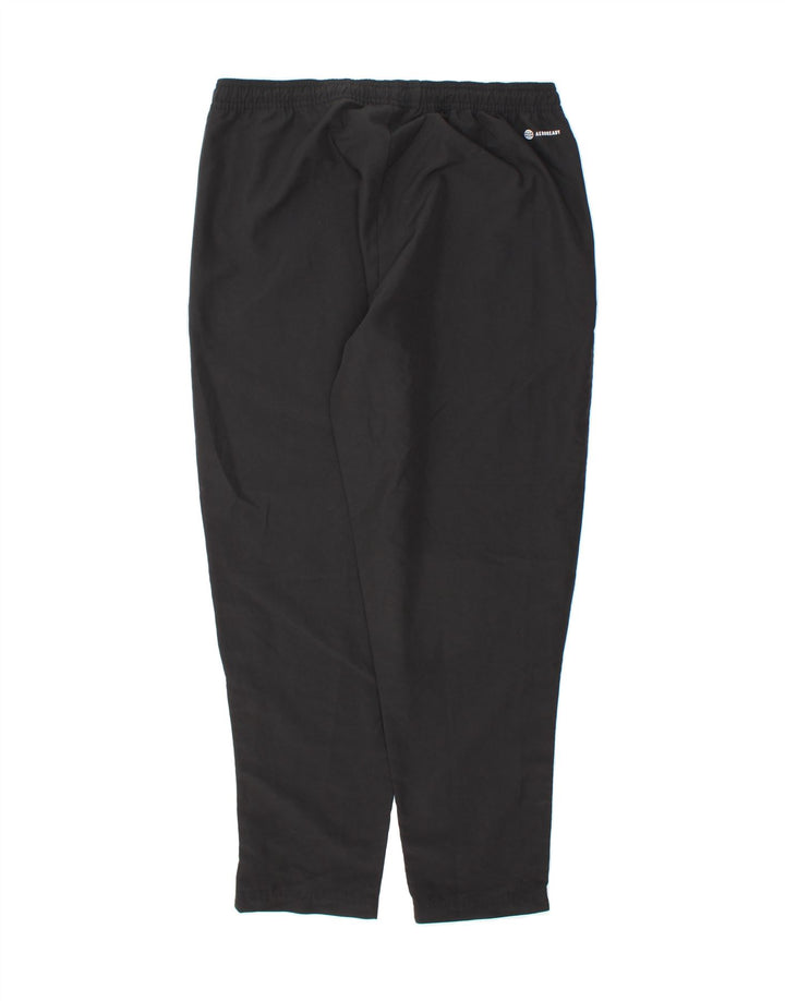 ADIDAS Mens Tracksuit Trousers Large Black Polyester Vintage Adidas and Second-Hand Adidas from Messina Hembry 