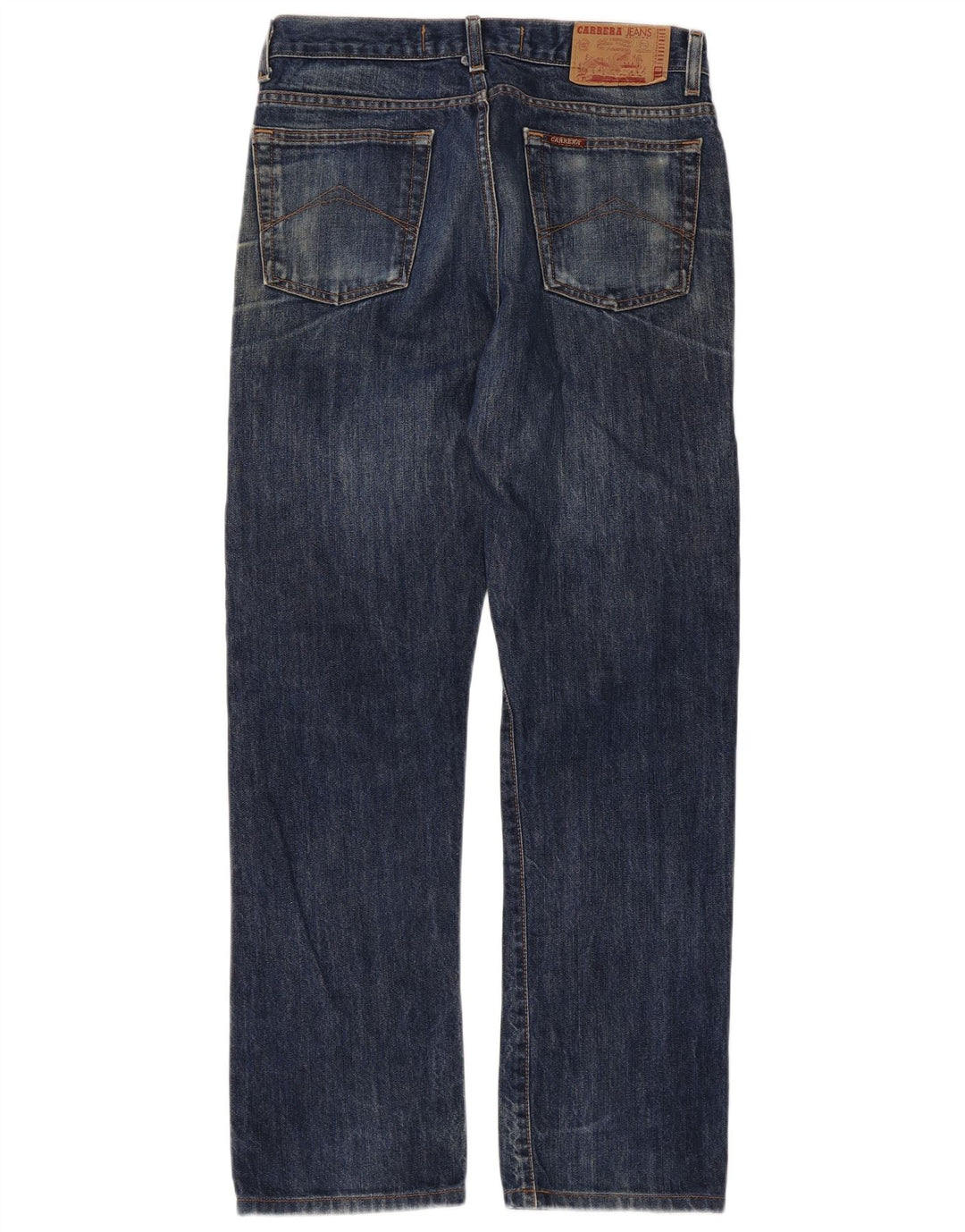 Carrera Straight Jeans til mænd W33 L30 Blå Bomuld