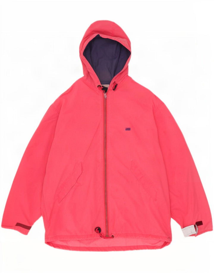 Tænk Pink Herre Hætte Regnjakke IT 52 XL Polyamid