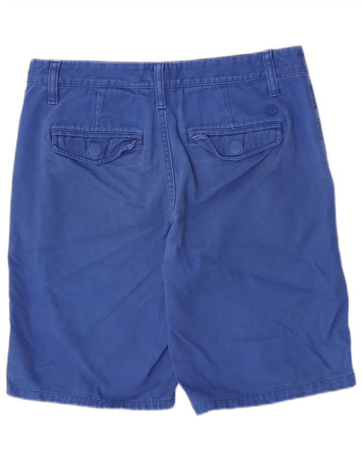 Timberland Herre Chino Shorts Medium W30 Blå Bomuld