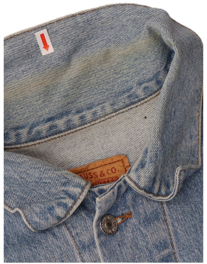 Levi's Herre 501 denimjakke UK 42 XL Blå
