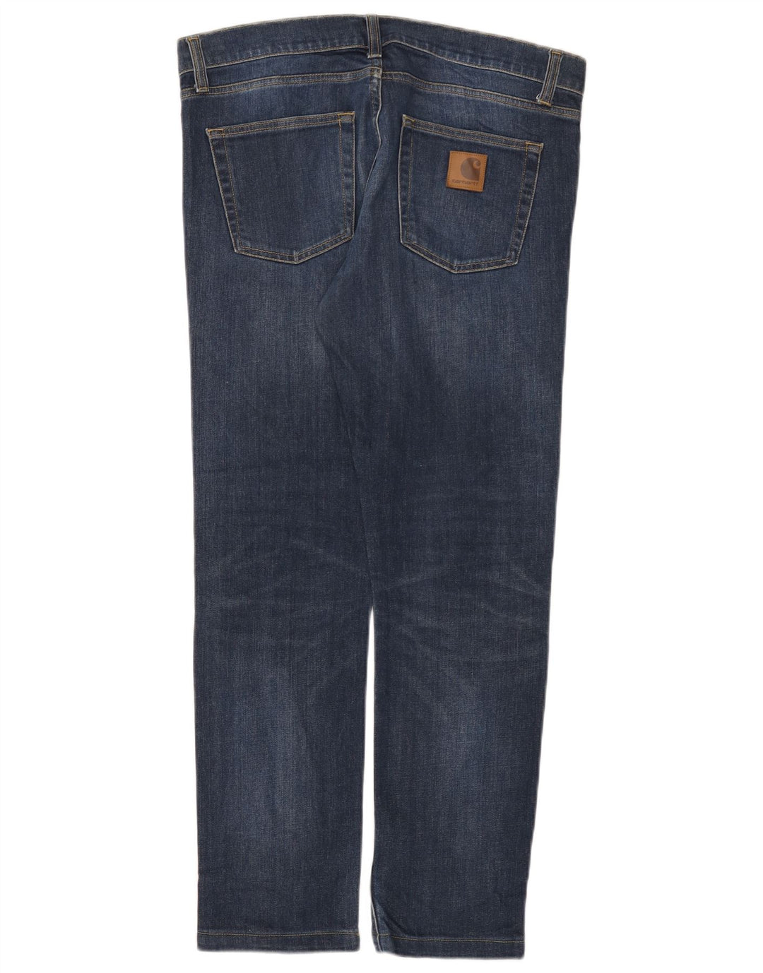 Carhartt Herre Slim Jeans W32 L29 Marineblå Bomuld