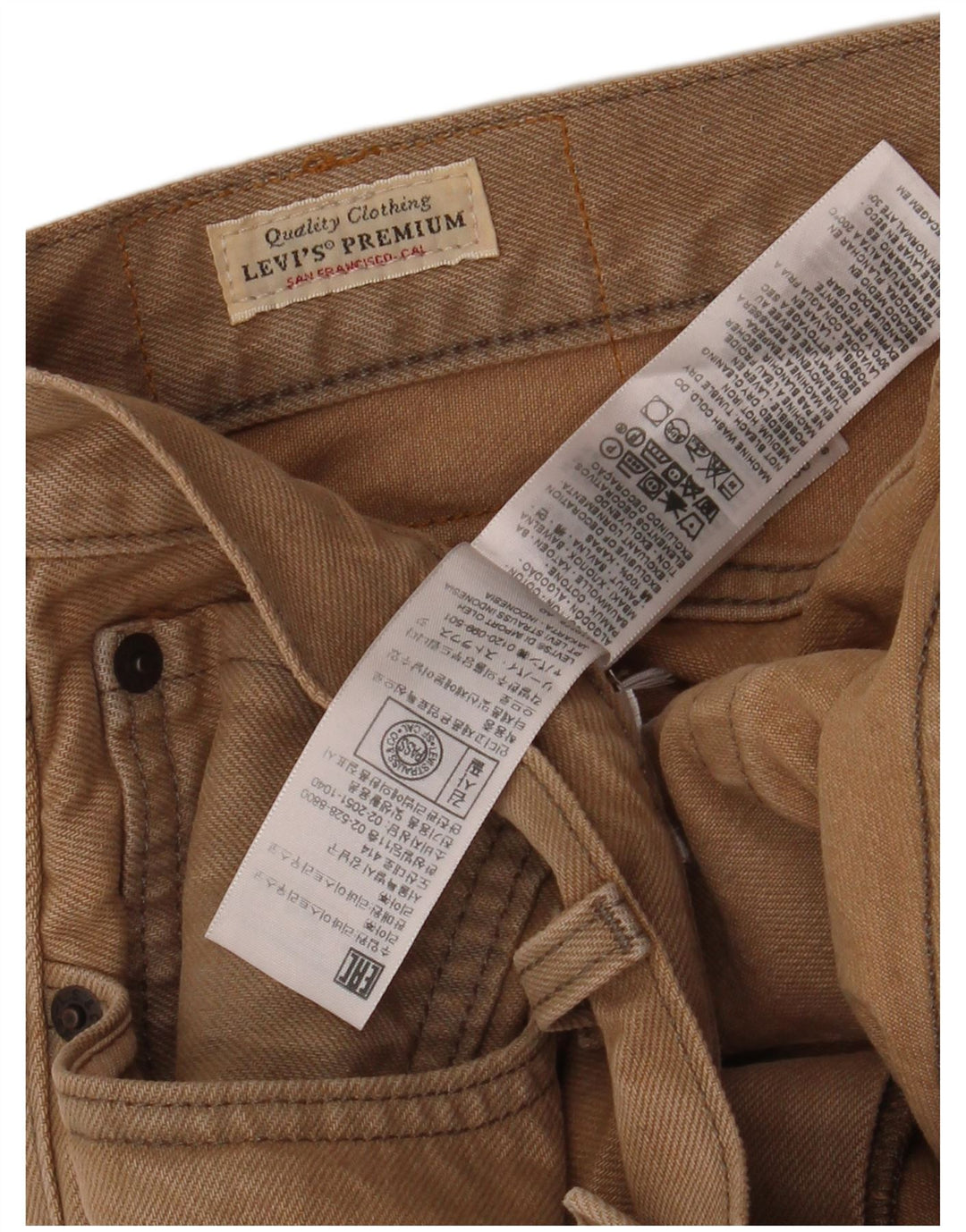 Levi's Herre denimshorts W31 Medium Beige Bomuld