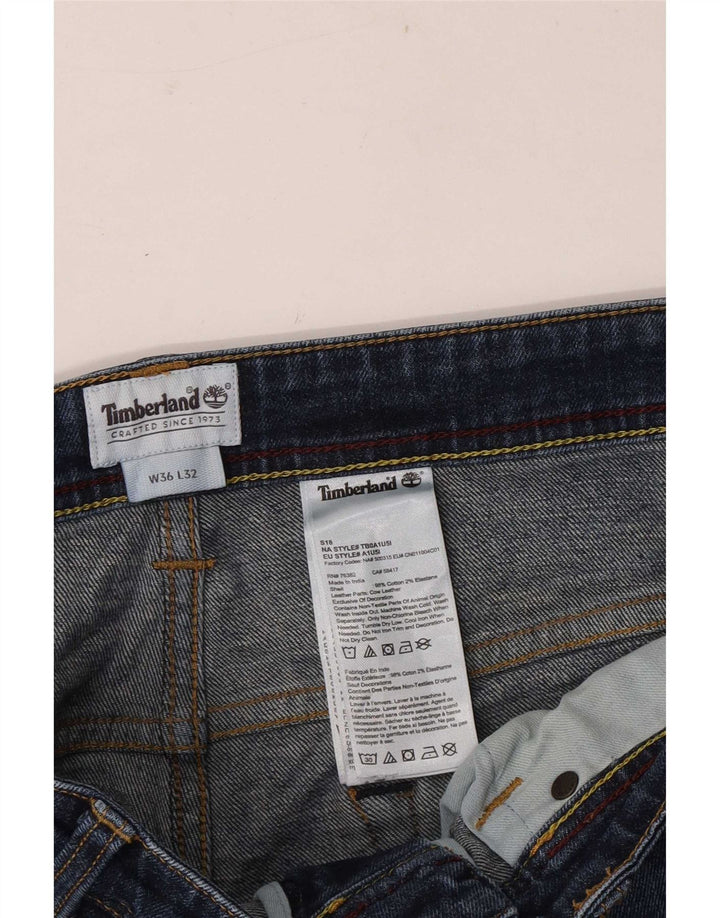 Timberland Slim Jeans til mænd W36 L32 blå bomuld