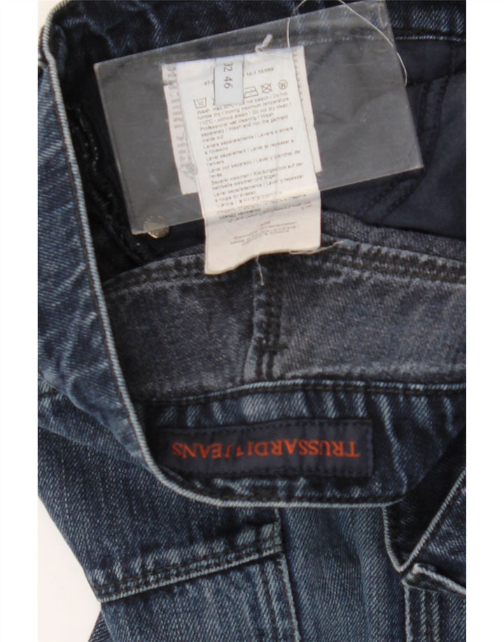 Trussardi Herre Slim Jeans W32 L34 Blå Bomuld