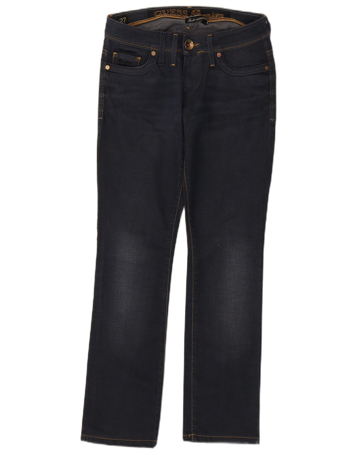 Guess Dame Bootcut Jeans W27 L29 Marineblå Bomuld
