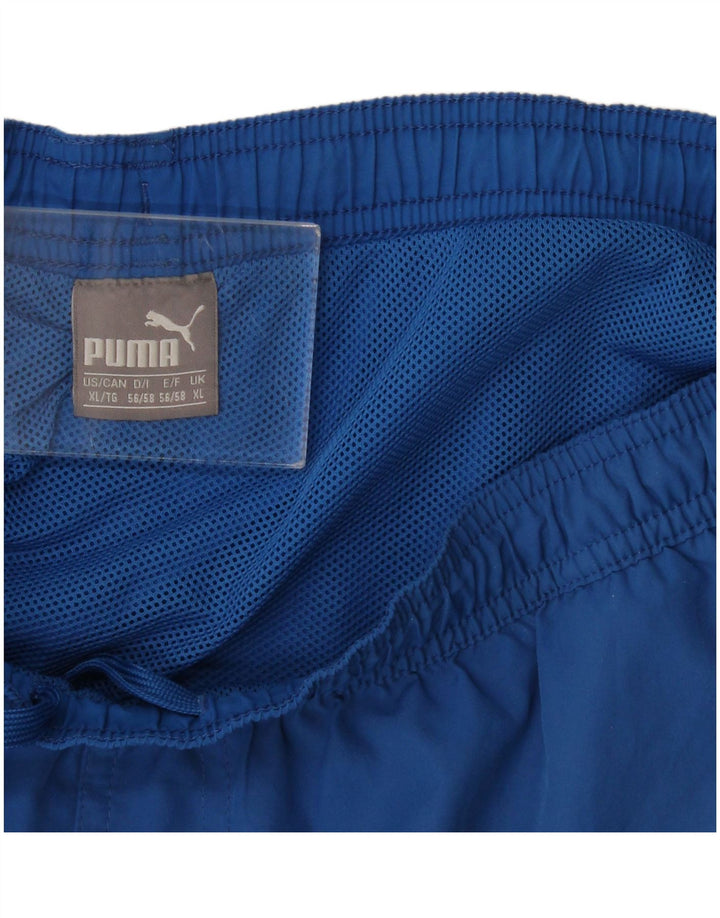 Puma Herre grafiske svømmeshorts XL Blå