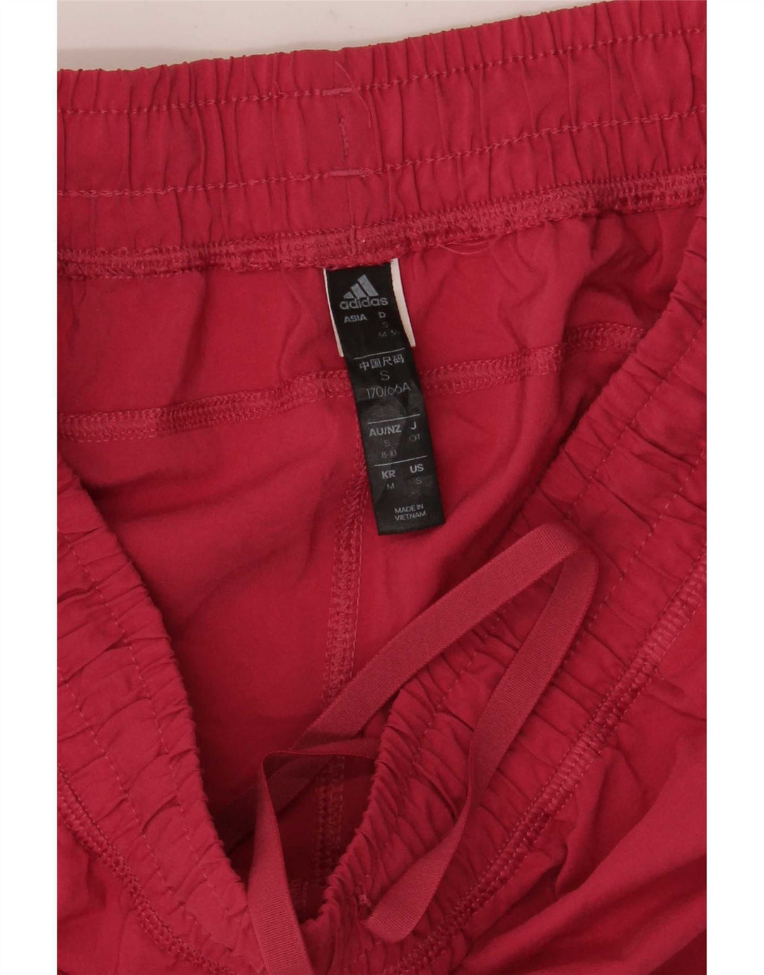 Adidas sportsshorts til kvinder UK 10 Small Pink Polyester