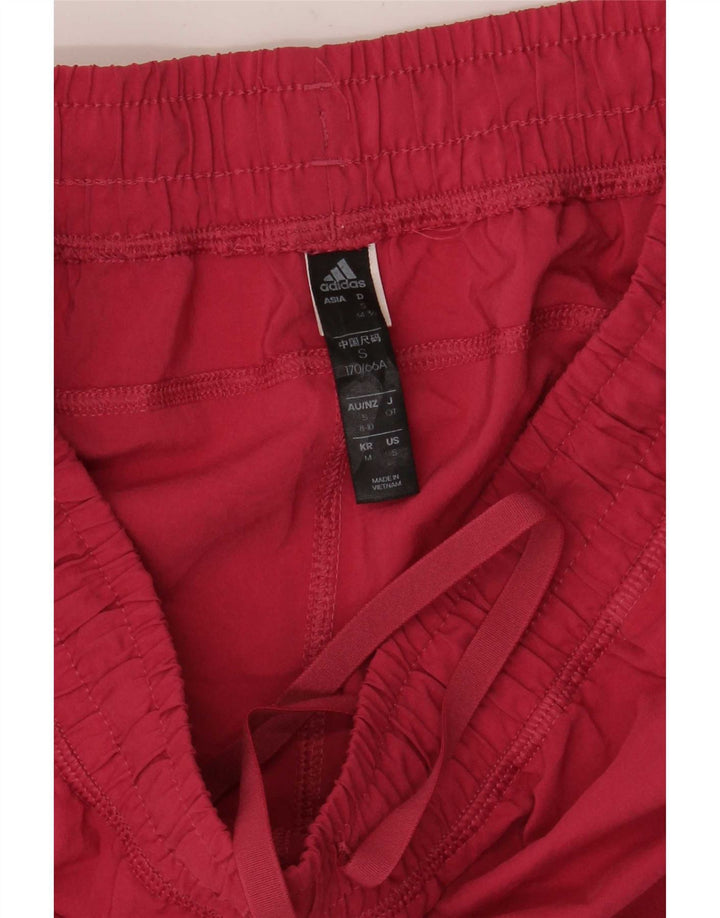 Adidas sportsshorts til kvinder UK 10 Small Pink Polyester