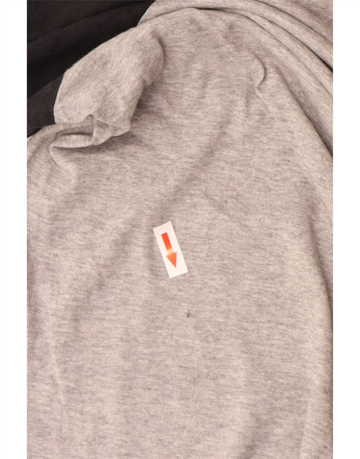 Carhartt Herre Top Langærmet Medium Grey Colourblock Bomuld