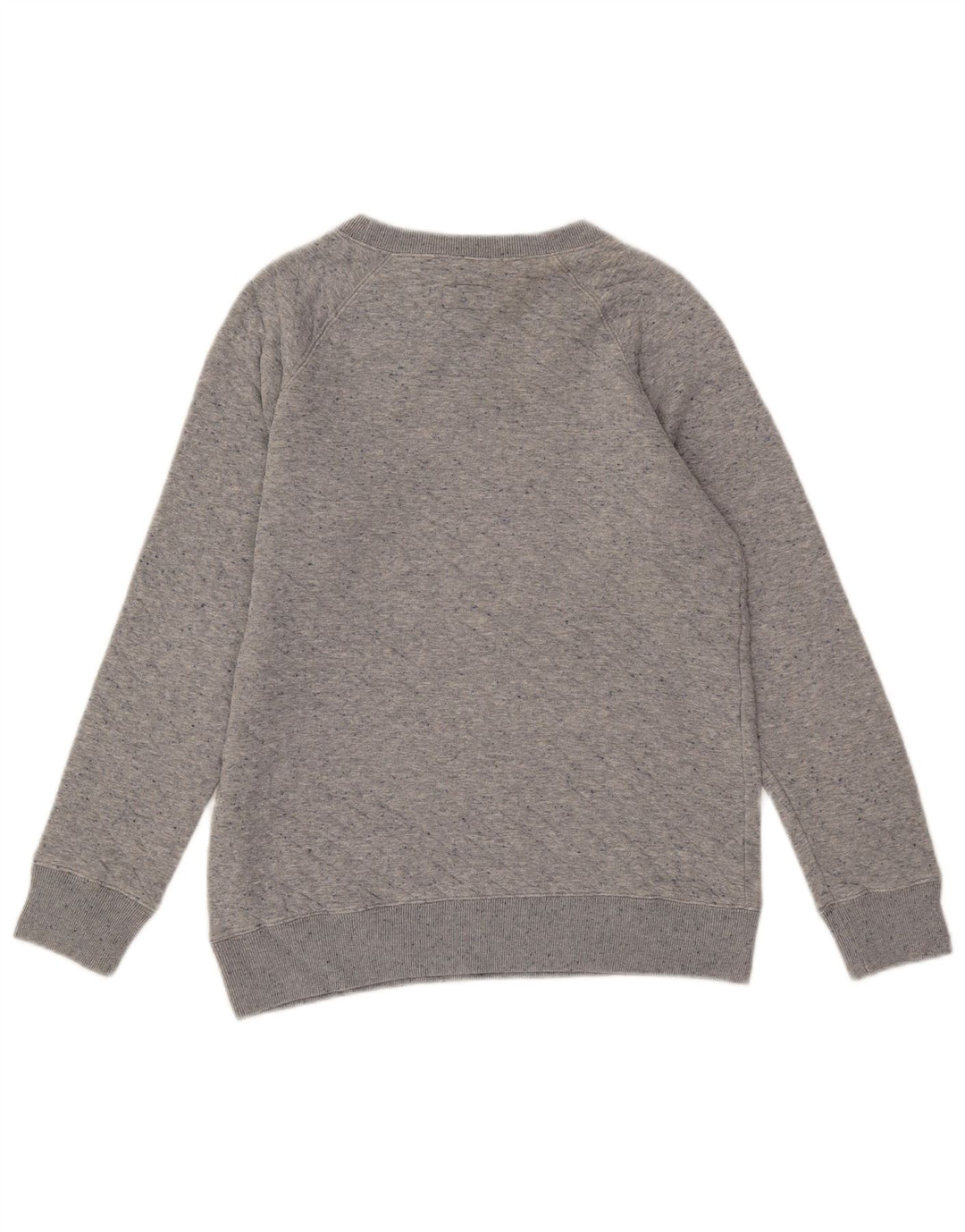 Jack Wills Dame Oversized Sweatshirt Jumper UK 8 Lille Grå Bomuld