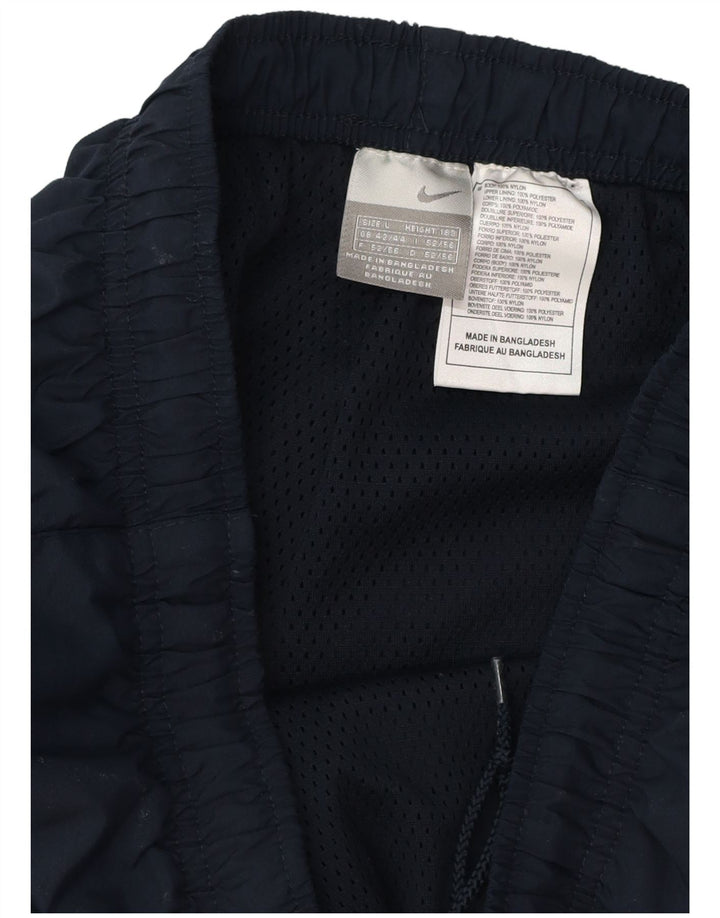 NIKE træningsdragt til mænd Joggers UK 42/44 Large Navy Blue Polyester