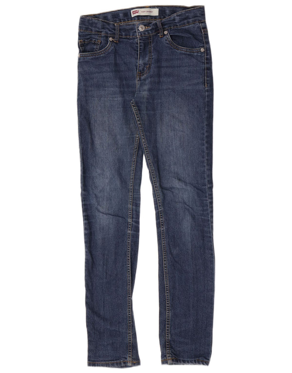 Levi's Boys 510 Skinny Jeans 13-14 år W26 L29 Blå Bomuld