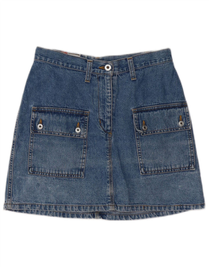 AMERICAN LEGEND Dame denimnederdel IT 42 Medium W28 Blå Bomuld