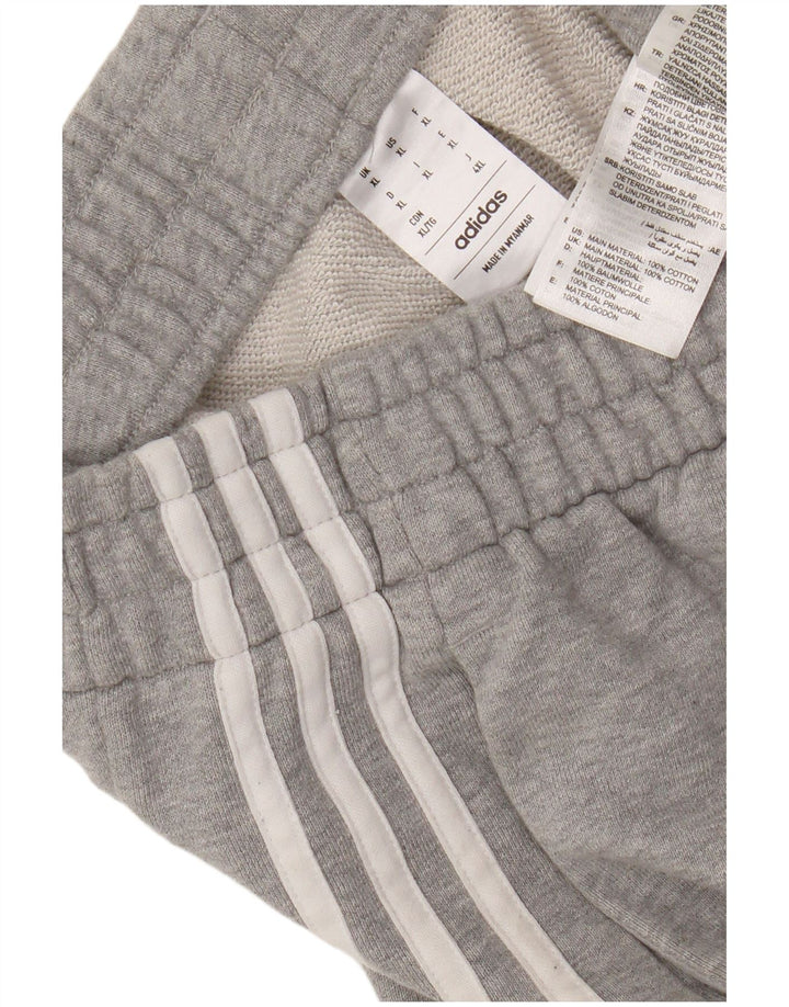 Adidas Herre Sportshorts XL Grå Bomuld
