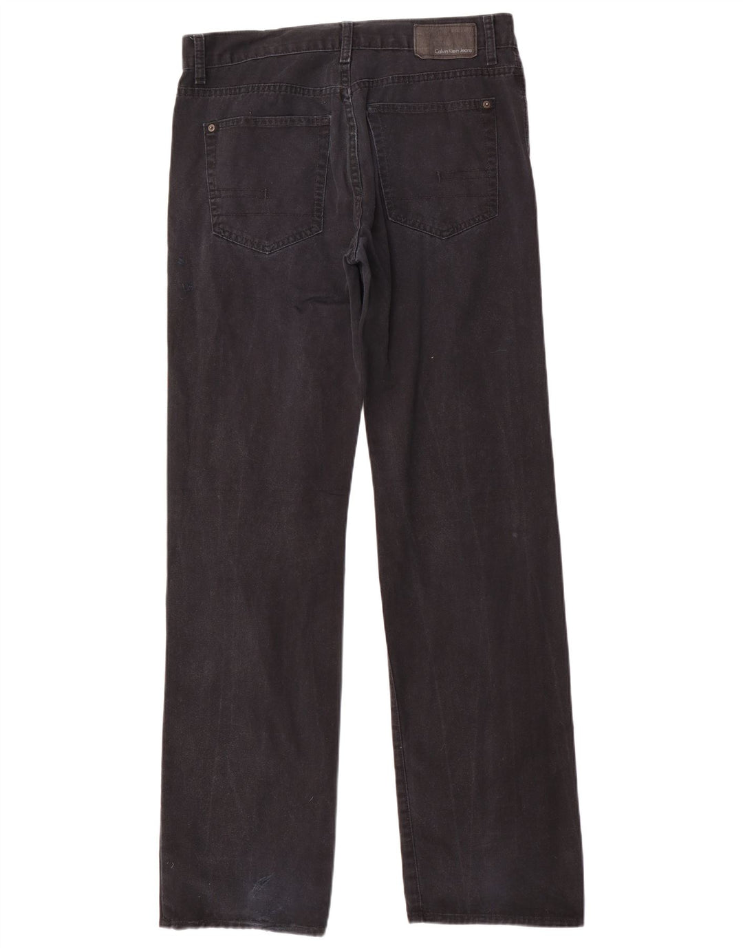 Calvin Klein Straight Jeans til mænd W33 L34 Marineblå bomuld