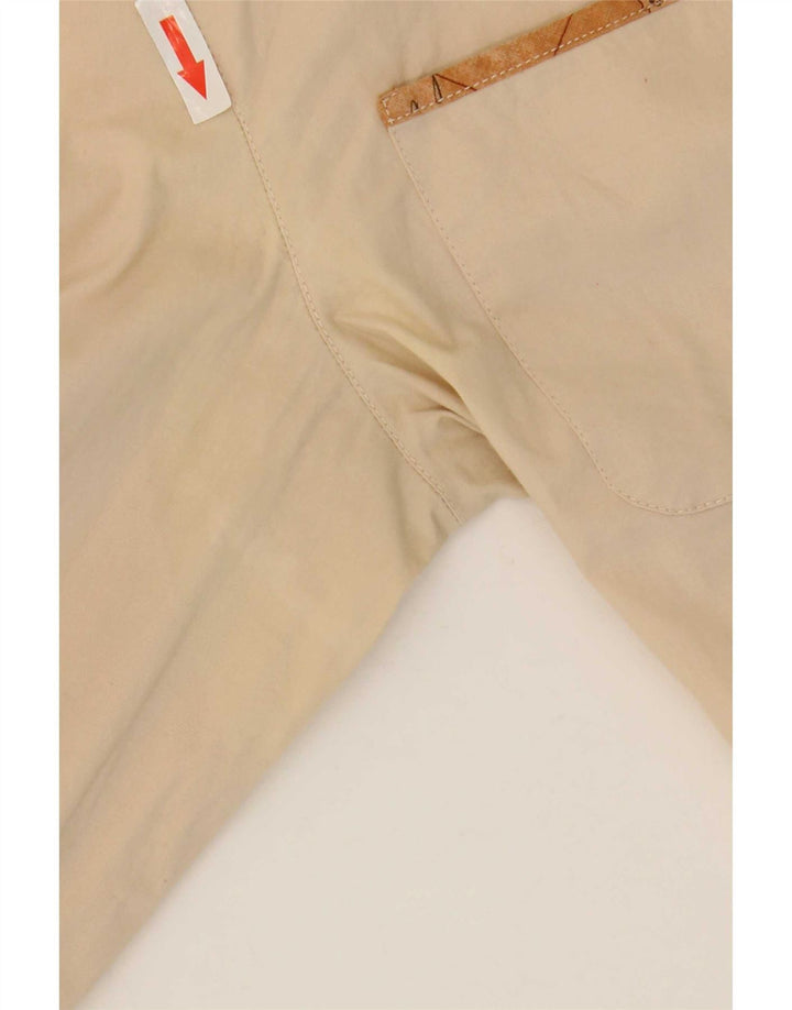 ALVIERO MARTINI Dameskjorte UK 16 Stor Beige Bomuld