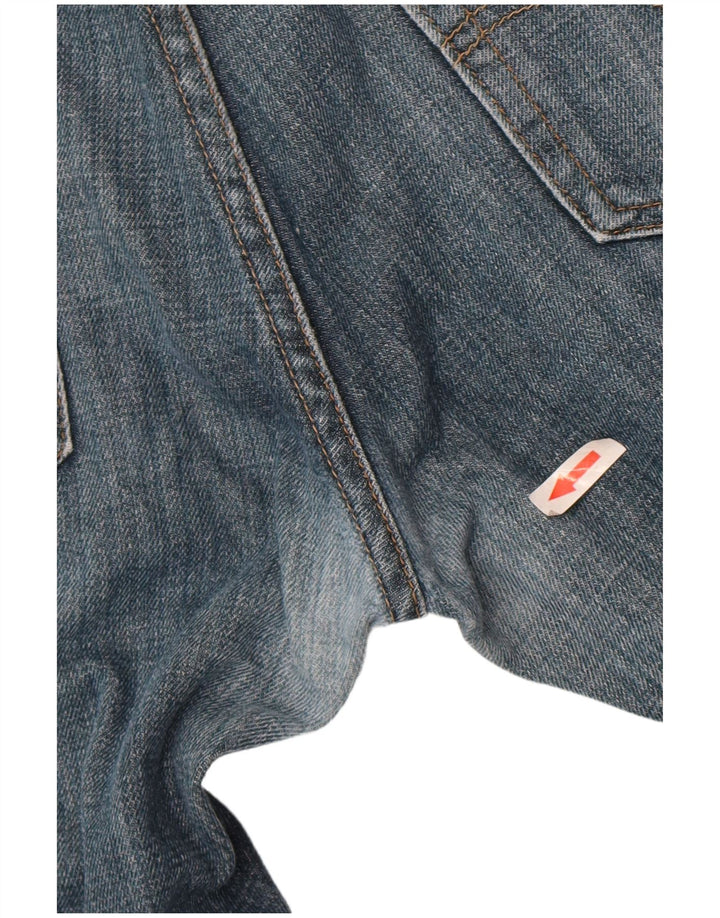 Levi's Herre 514 Slim Straight Jeans W34 L40 Blå Bomuld