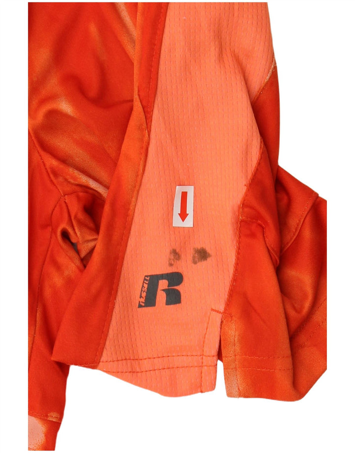 RUSSELL ATHLETIC Drenge Sportshorts 7-8 år Medium Orange Colourblock