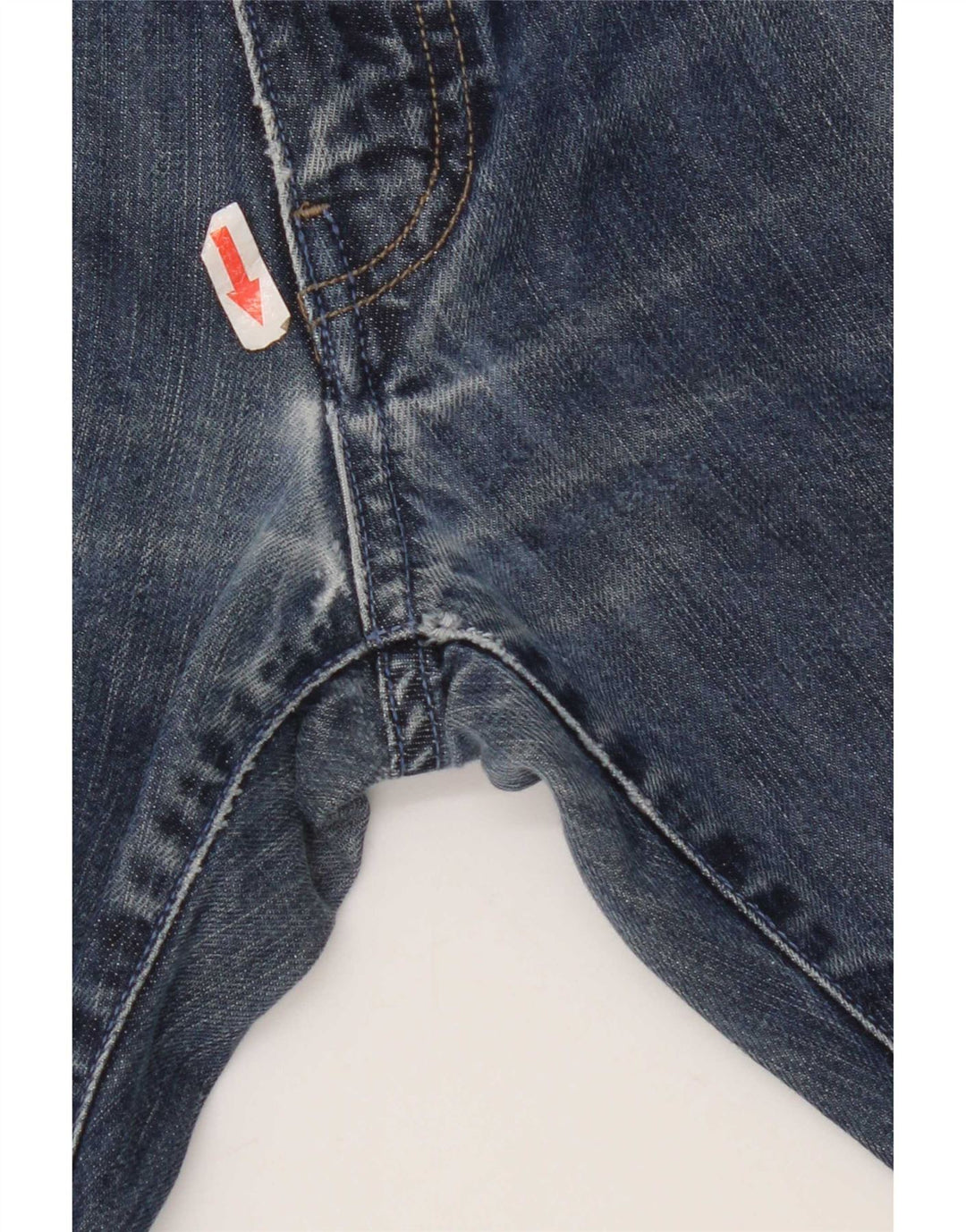Massimo Dutti Herre Capri Jeans EU 42 Large W32 L20 Blå Bomuld