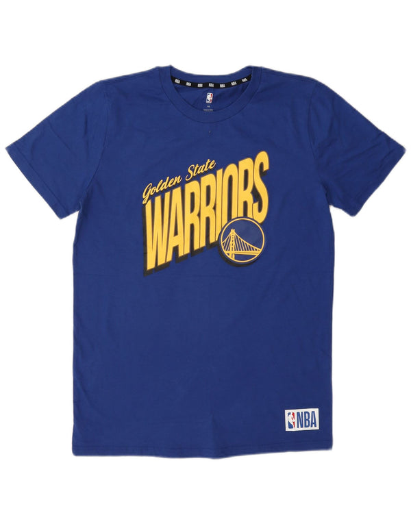 NBA Boys Golden State Warriors grafisk T-shirt top 15-16 år blå bomuld