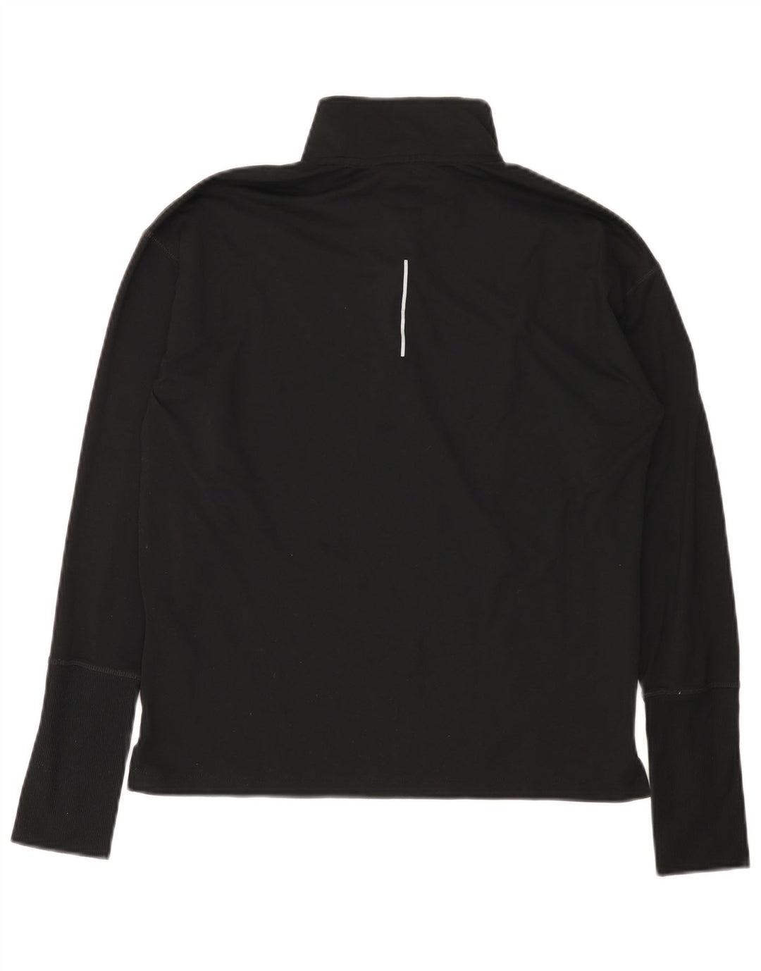 Nike Herre Running Zip Neck Top Langærmet Lille Sort Polyester