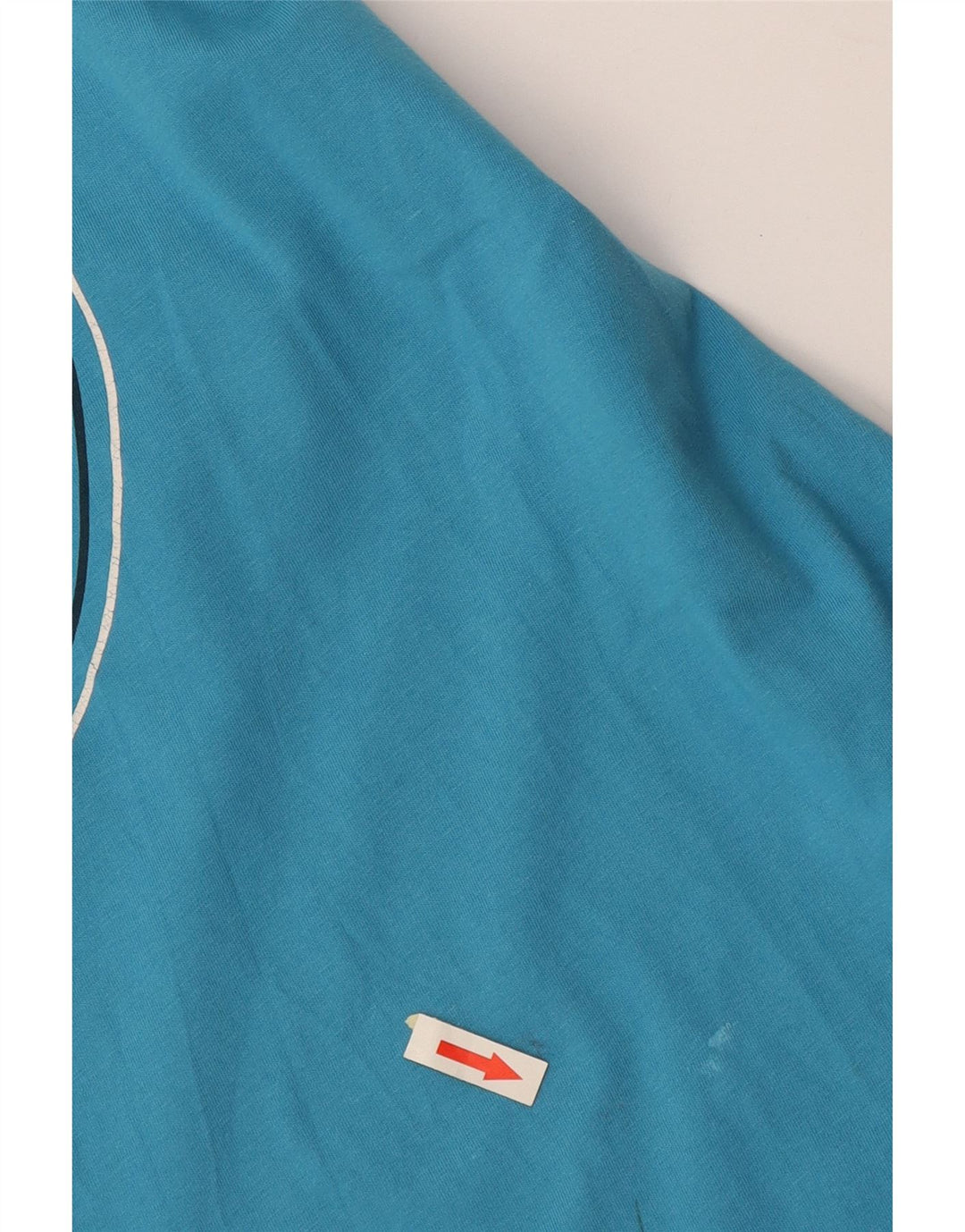 Tommy Hilfiger Herre Grafisk T-Shirt Top 2XL Blå Bomuld