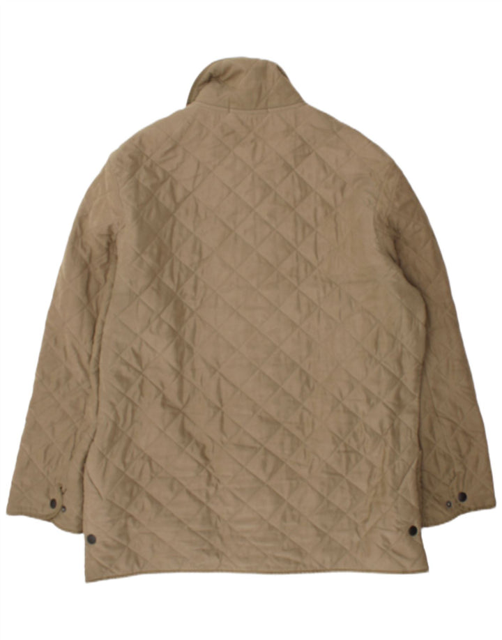 Barbour Herre quiltet jakke UK 42 XL Beige Polyester