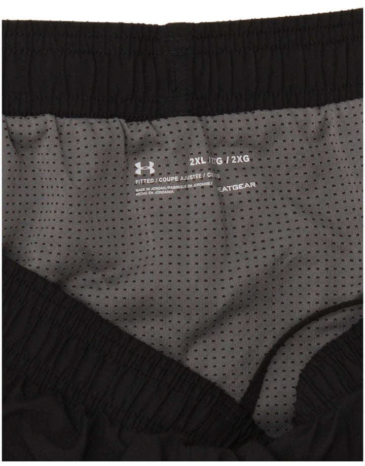 Under Armour Herre Heat Gear Sport Shorts 2XL Sort Polyester
