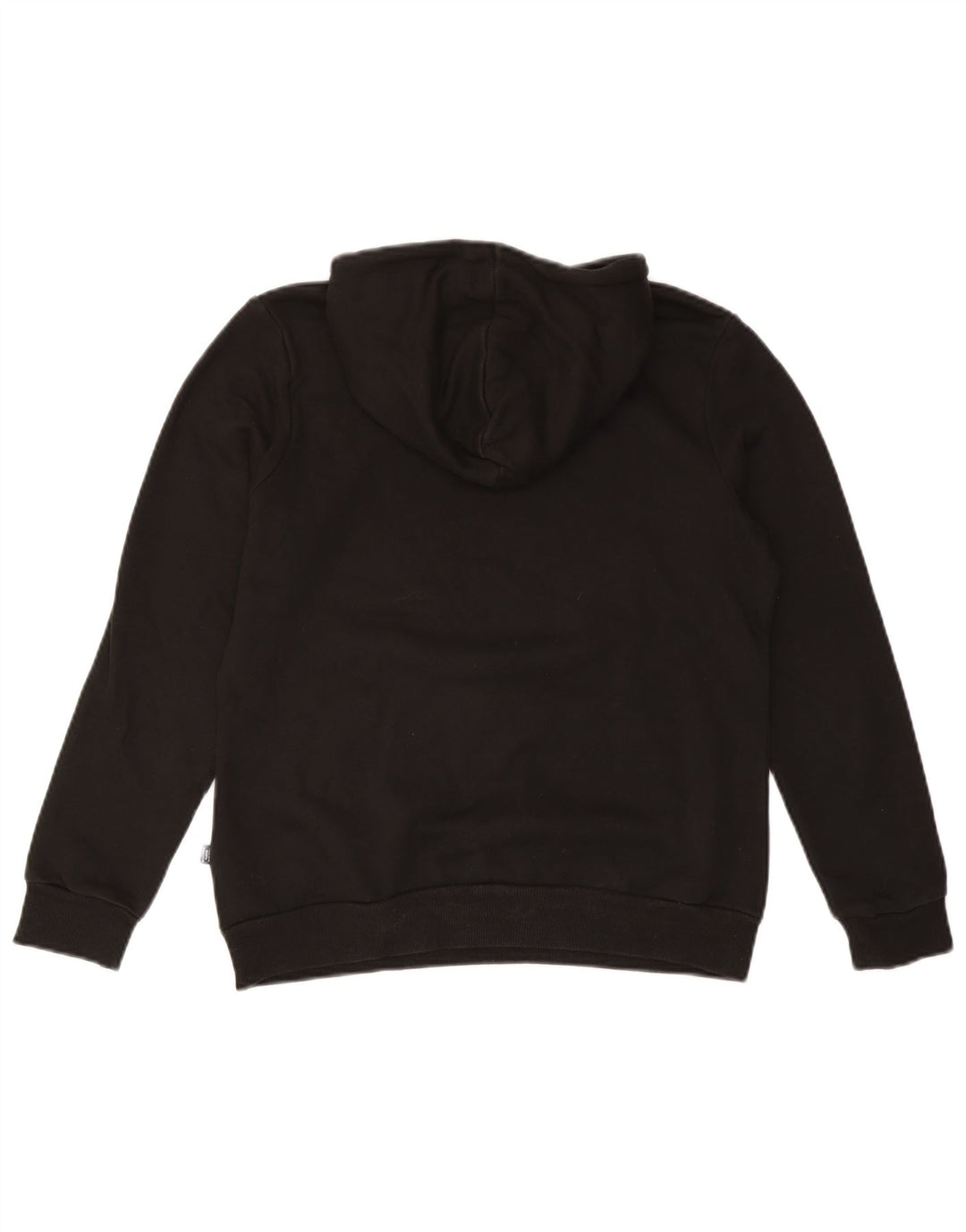 PUMA Grafisk hættetrøje til kvinder UK 14 Medium Sort bomuld