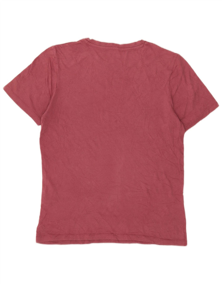 Jack & Jones Herre T-shirt Top Medium Pink Bomuld