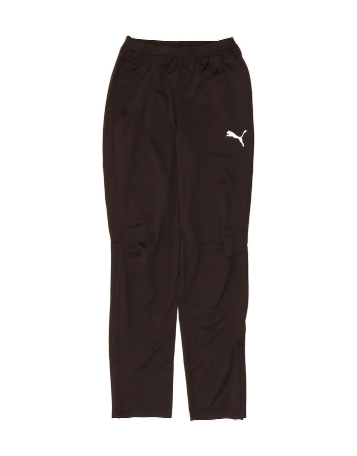 PUMA Mens Tracksuit Trousers Small  Black Polyester Vintage Puma and Second-Hand Puma from Messina Hembry 