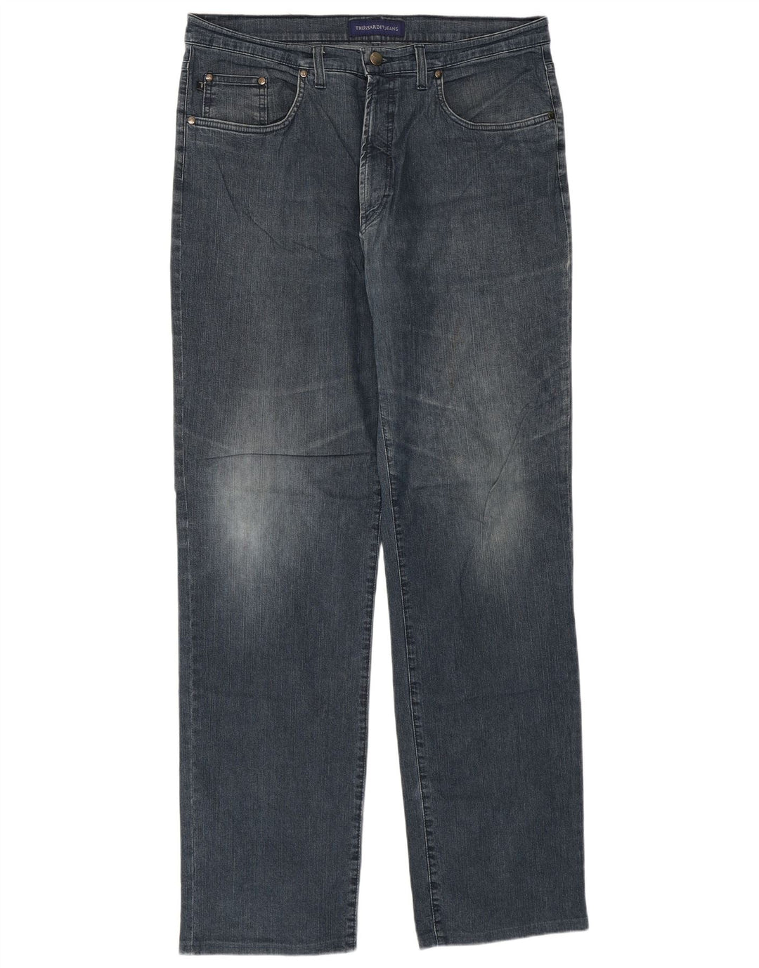 Trussardi Straight Jeans til mænd W38 L34 Blå