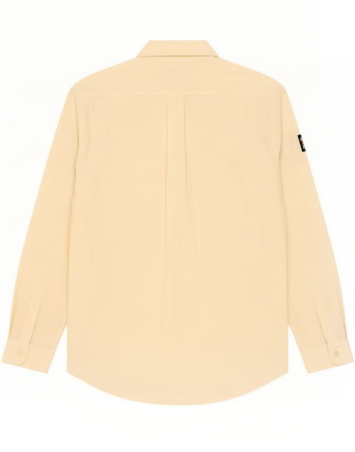 Napapijri Herre grafisk skjorte XL Off White