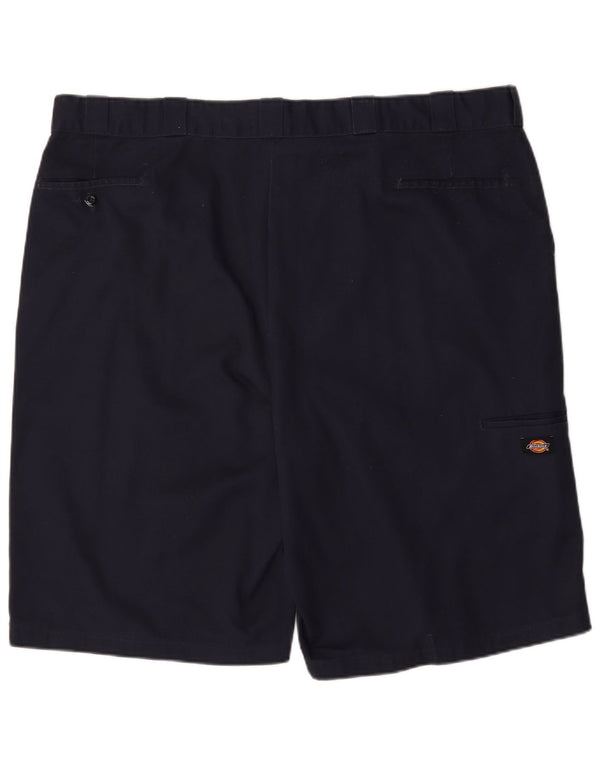 Dickies Herre Loose Fit Chino Shorts W48 4XL Navy Blue Cotton