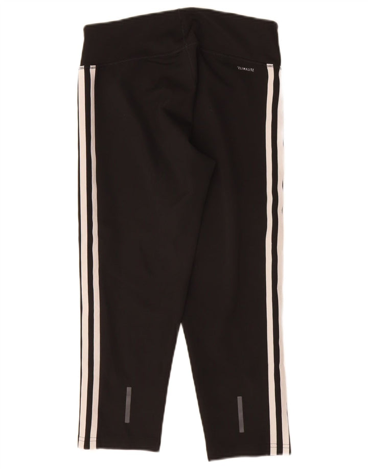 Adidas Dame Climalite Capri Leggings UK 8/10 Small Black
