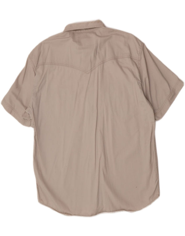 Wrangler vestlig kortærmet herreskjorte XL Beige