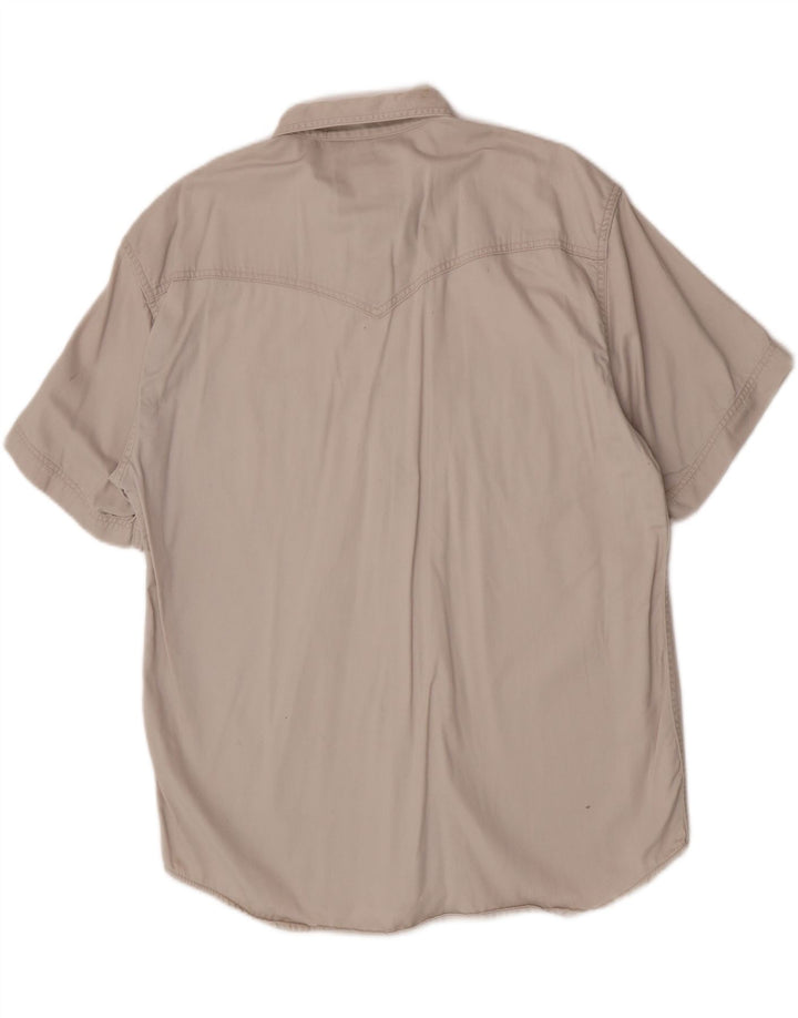Wrangler vestlig kortærmet herreskjorte XL Beige