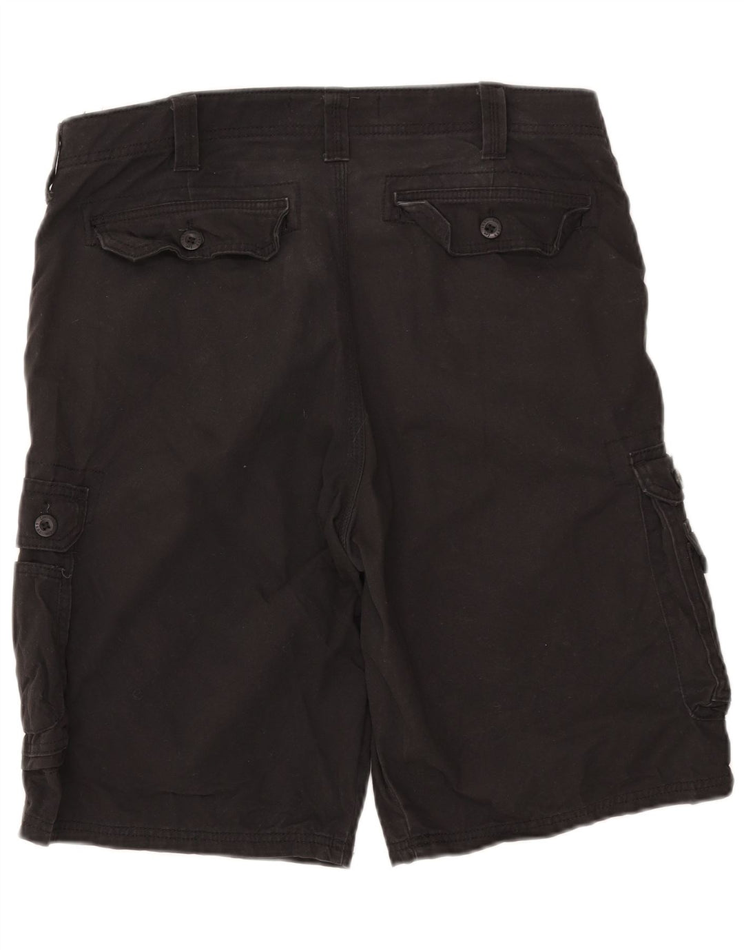 Lee Herre Cargo Shorts W34 Large Black Bomuld