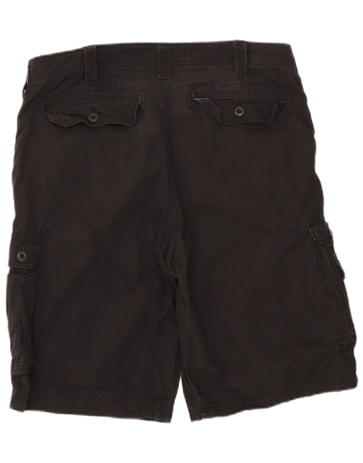 Lee Herre Cargo Shorts W34 Large Black Bomuld