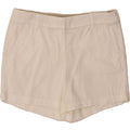 J. CREW Womens Chino Shorts US 6 Medium W32  Off White Cotton Vintage J. Crew and Second-Hand J. Crew from Messina Hembry 