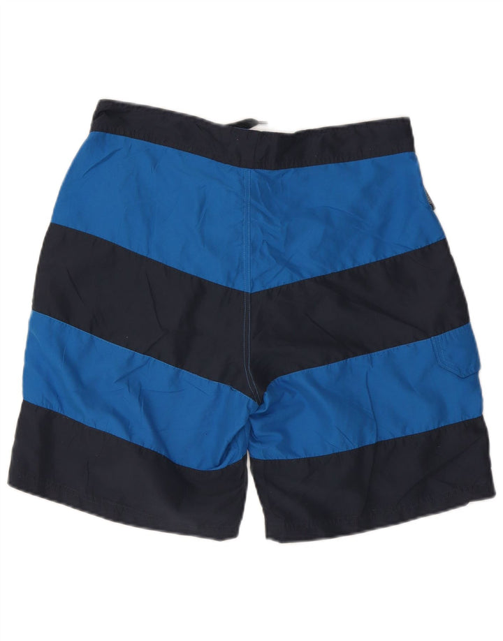 Mountain Warehouse Herre badeshorts Små blå stribet polyester