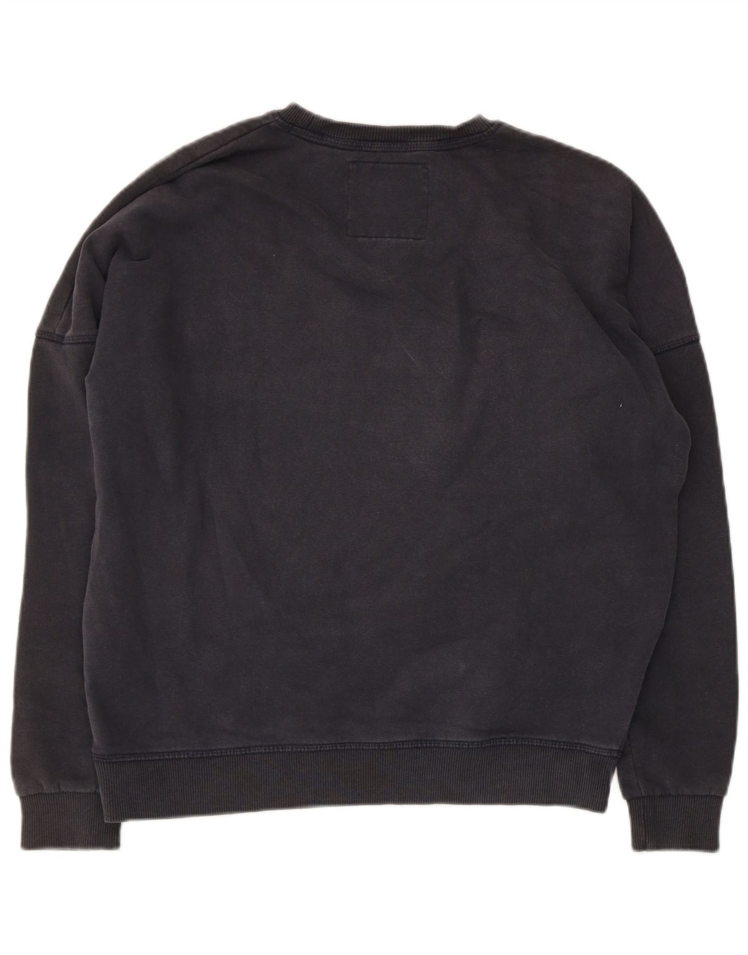 Superdry Herre Grafisk Oversized Sweatshirt Jumper UK 8 Lille Grå Bomuld