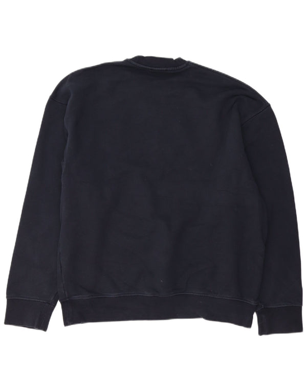 COS Sweatshirt til mænd Stor marineblå bomuld