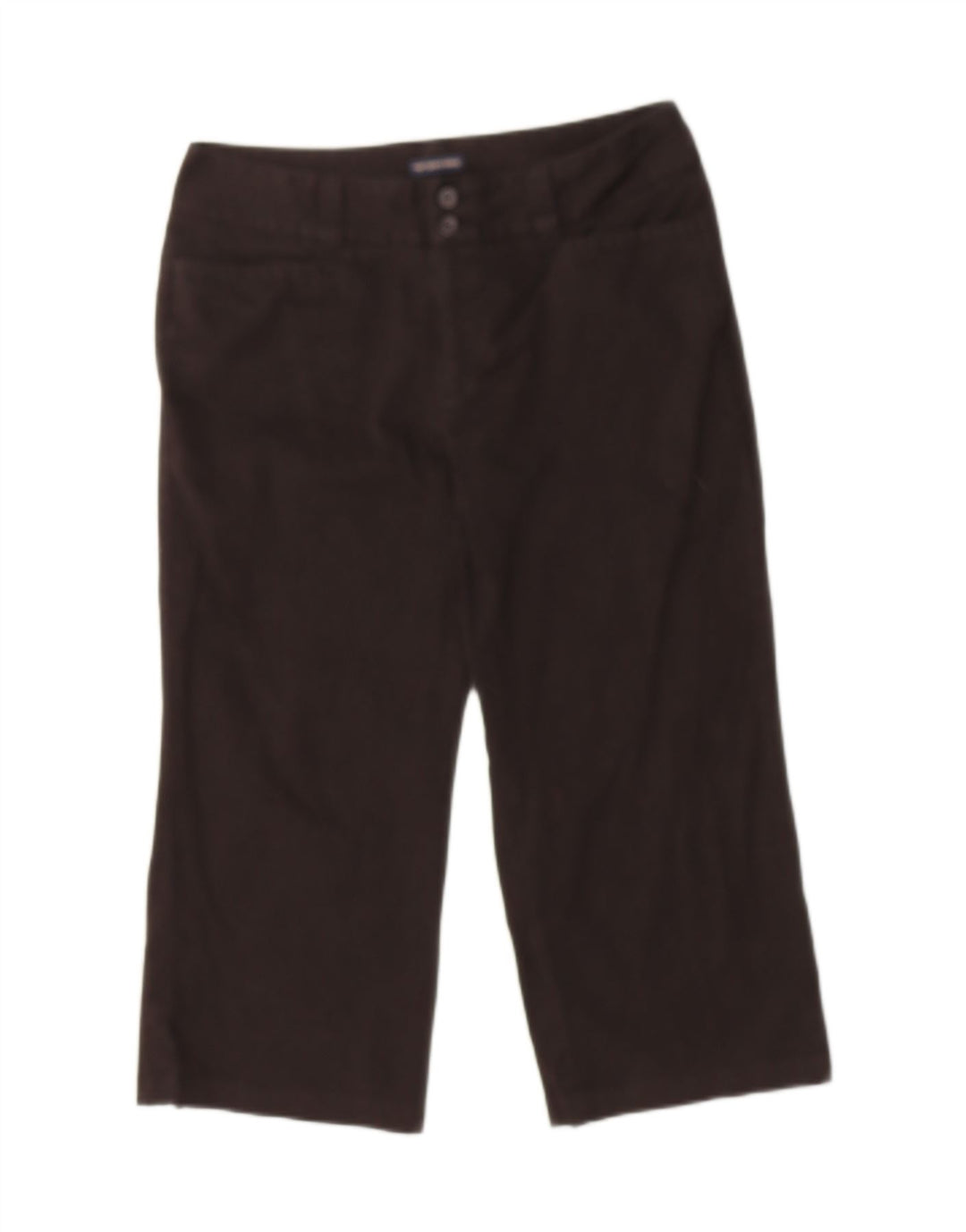 DOCKERS Womens Straight Capri Trousers US 10 Large W32 L21 Black Vintage Dockers and Second-Hand Dockers from Messina Hembry 