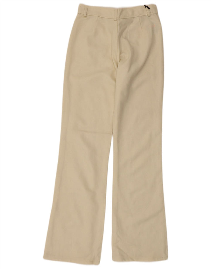 Vintage Dame Bootcut Casual Bukser EU 40 Medium W28 L32 Beige