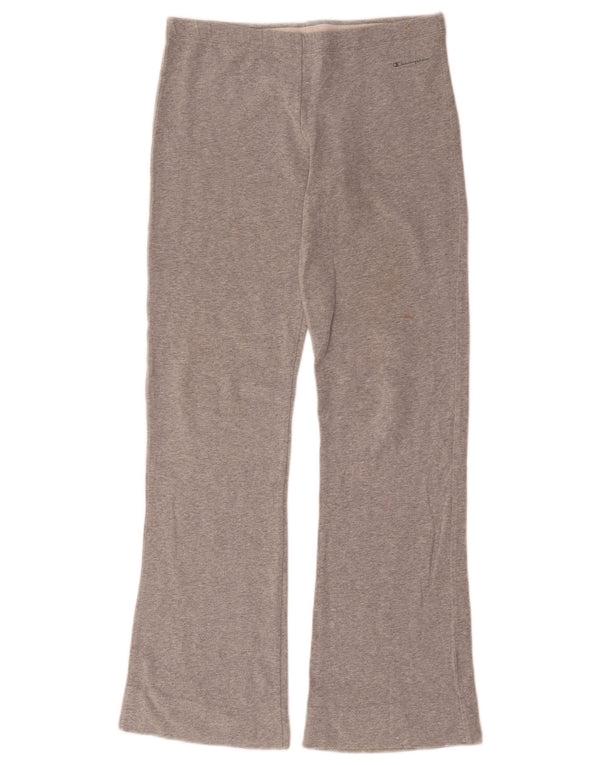 Champion Womens træningsdragt Bukser UK 12 Medium Grey Flecked Bomuld