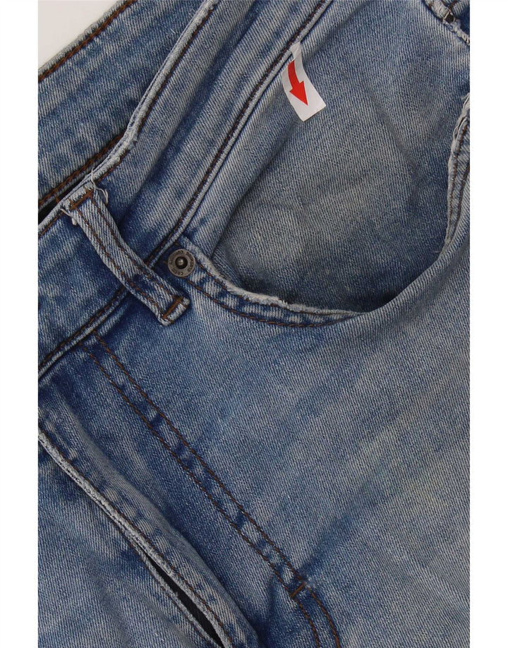 Besætningstøj Straight jeans til mænd W32 L31 Blå bomuld