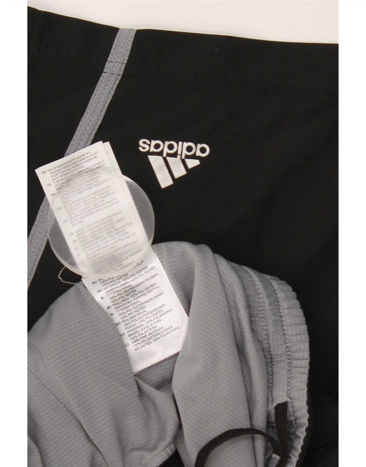 Adidas Sportsshorts til mænd, store sorte polyester
