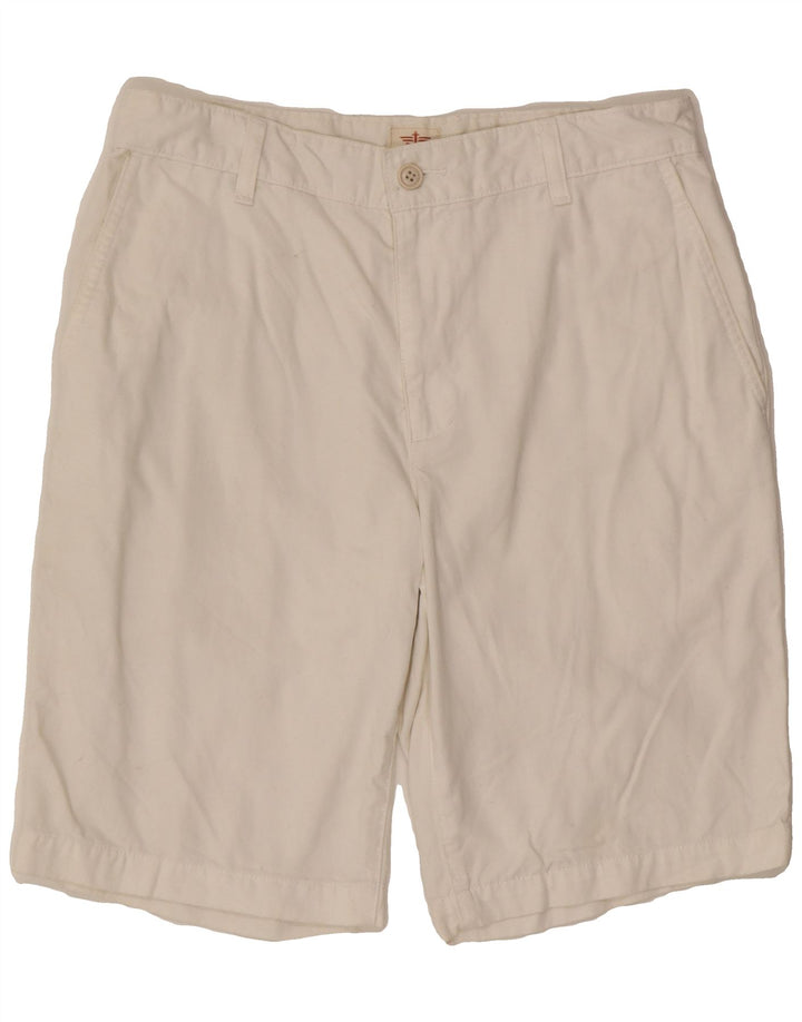 DOCKERS Mens Chino Shorts W32 Medium  White Cotton Vintage Dockers and Second-Hand Dockers from Messina Hembry 